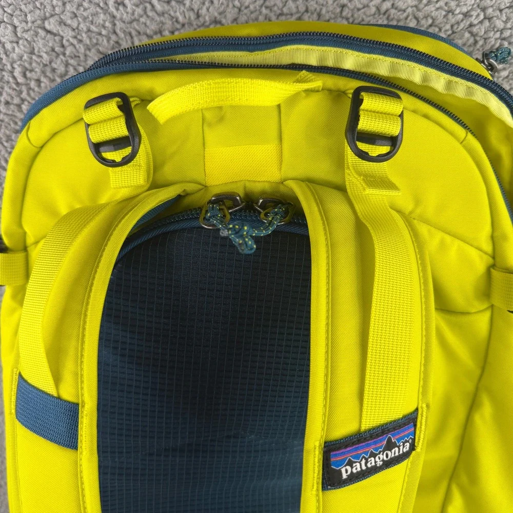 Patagonia SnowDrifter Pack 30L Men S Chartreuse Yellow 48197 Ski Snowboard Bag